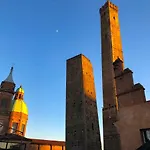 Asinelli Panoramic Rooftop, In Front Of The Two Towers