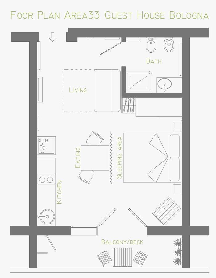 Area33 Apartamento Bolonia