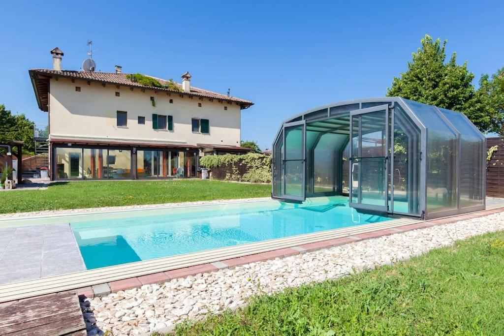 Balda House Whith Covered And Heated Pool Only For * Bologna