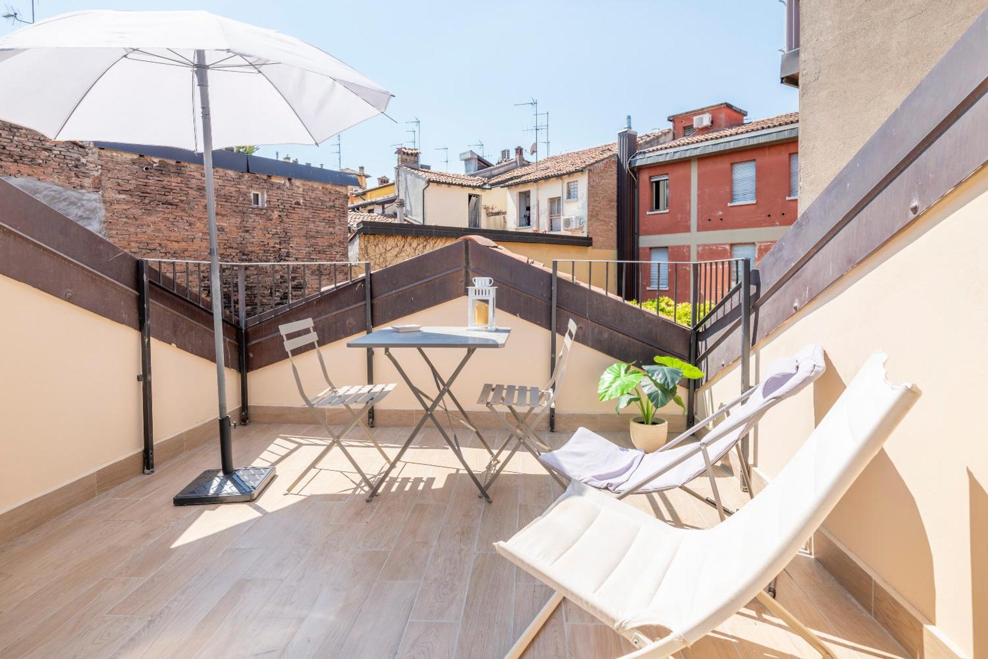 Di Lusso Con Terrazza - Centro Bolonia