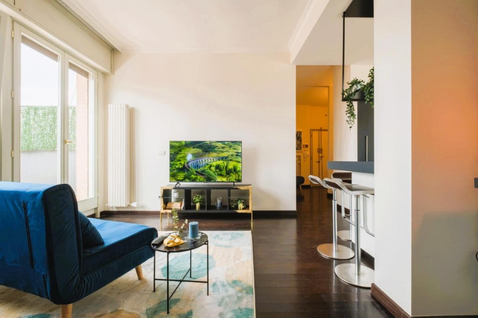 Elegant Penthouse With A View Of The Two Towers And Piazza Maggiore Appartamento *