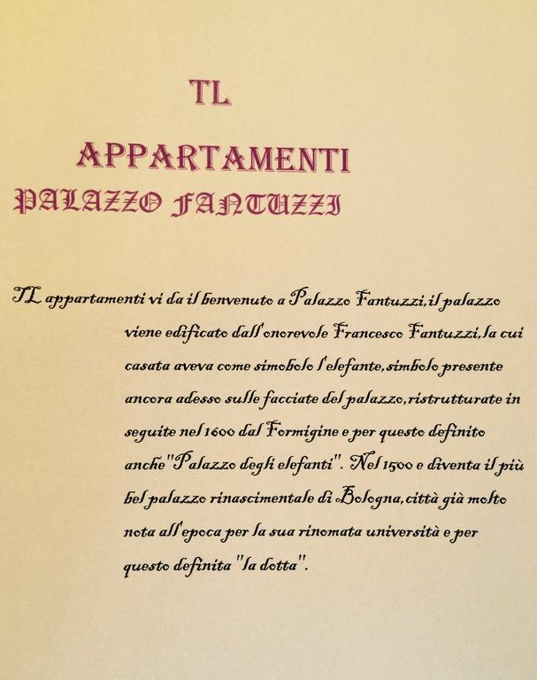 Apartment Tl Palazzo Fantuzzi