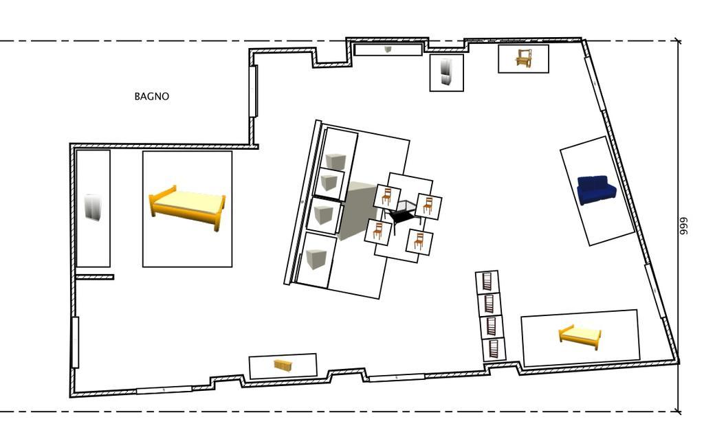 Appartement Ampio Open Space In Centro Storico *