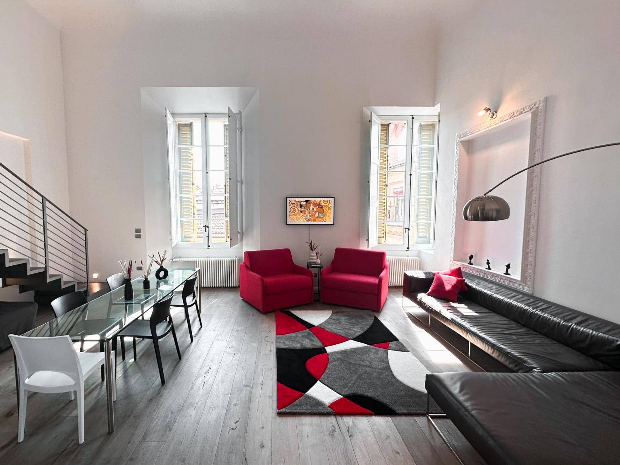 Aldrovandi Loft - Centro Storico Apartamento