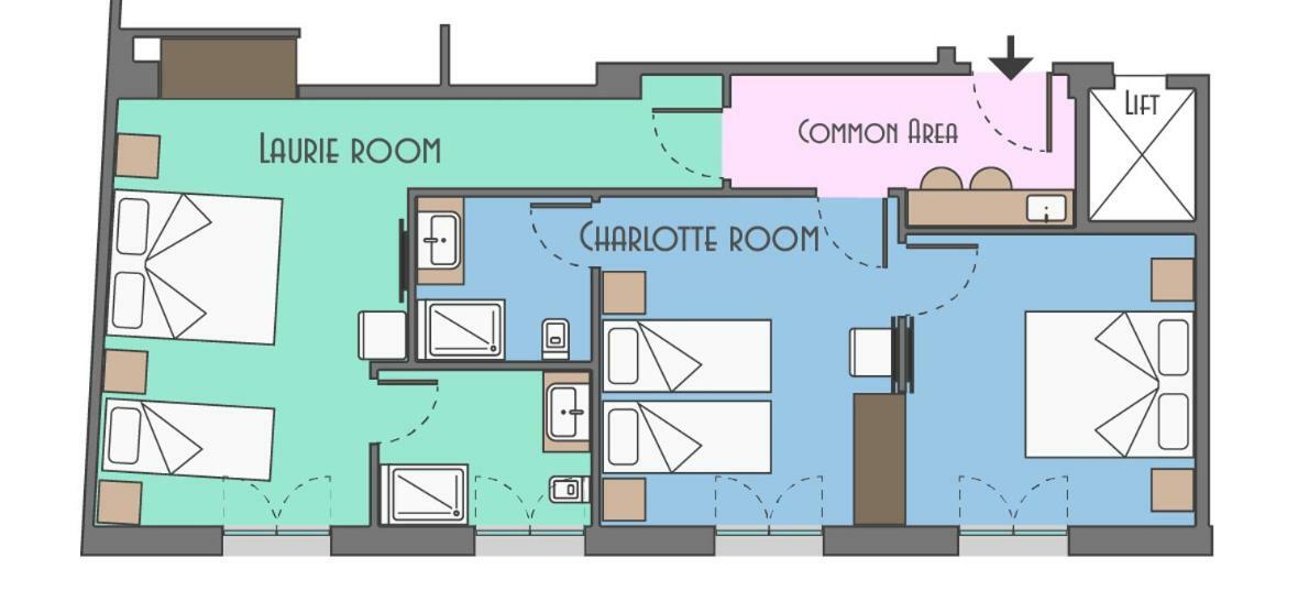 Maison d'hôtes Flamingo Bologne
