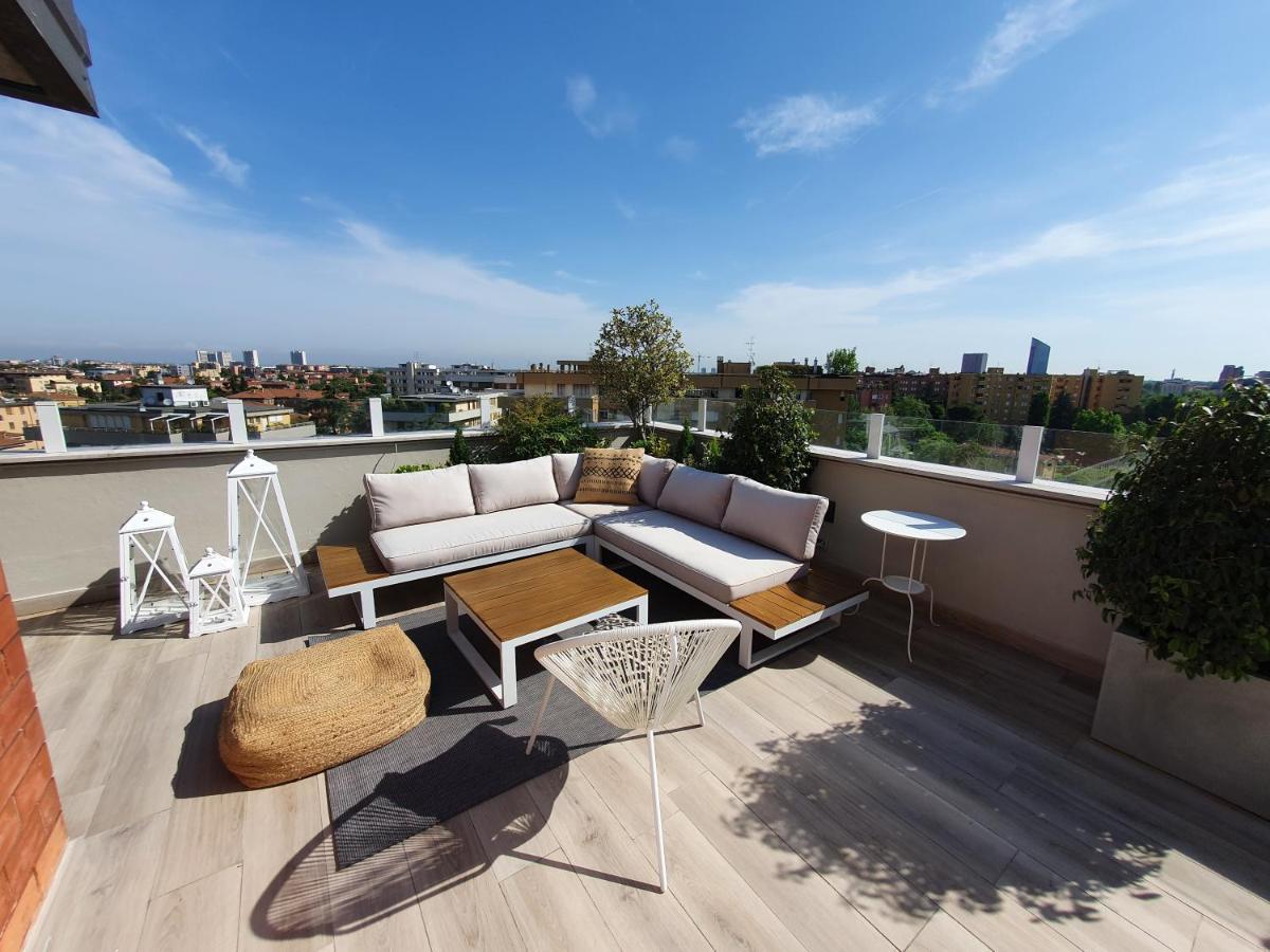Penthouse F8 - Panoramic Terrace, View Two Towers Appartement Bologne