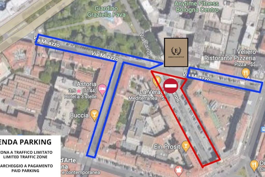 Appartement Via Indipendenza - Attico Di Lusso Con Piscina Bologna