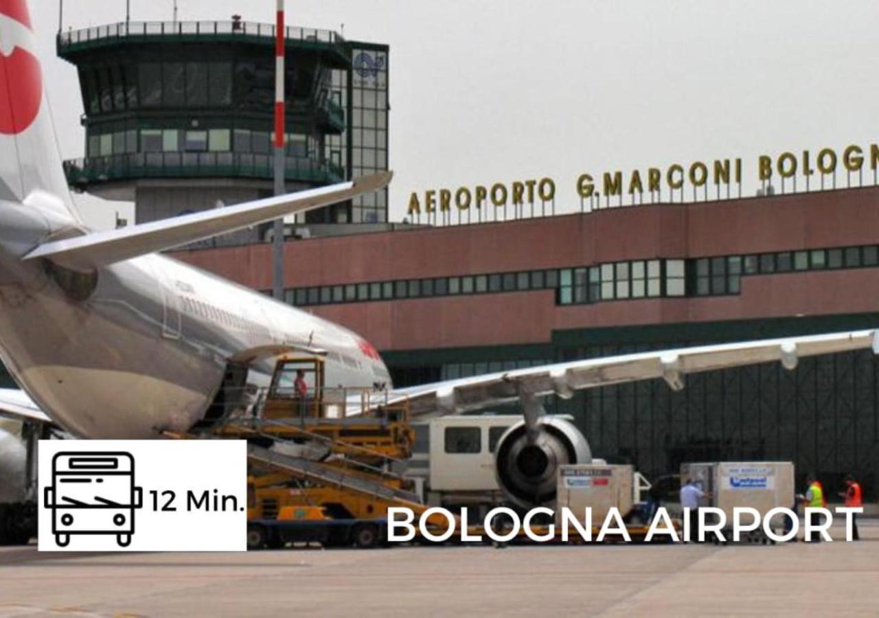 Apartamento Sky Loft Airport - Modern Apt 1st Floor Bolonha