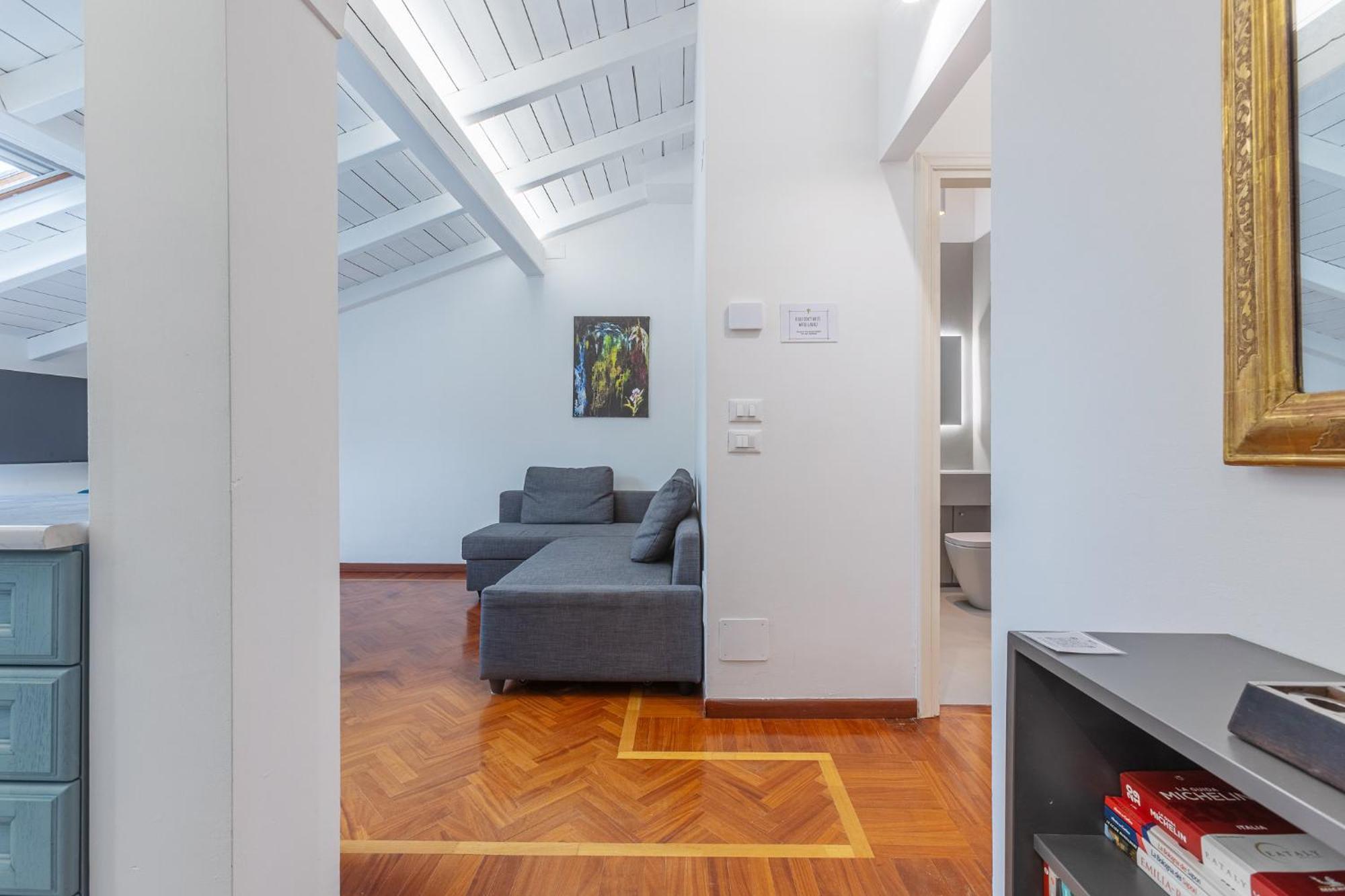 Appartement Pratello Elegante E Raffinata Mansarda Bologne